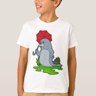 Siegel Regenschirm T-Shirt