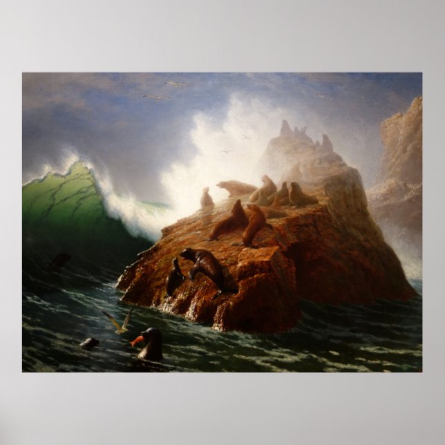Siegel Rock (c. 1872-1887) Poster (Vorne)
