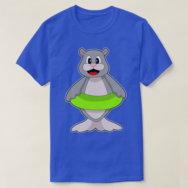 Siegel schwimmen Lifebuoy T-Shirt (Design vorne)