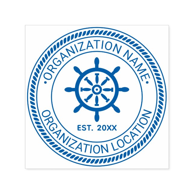 Siegel-Standort-Est-Datum Permastempel (Design)