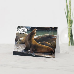 Siegel Superhero Pose Card Karte