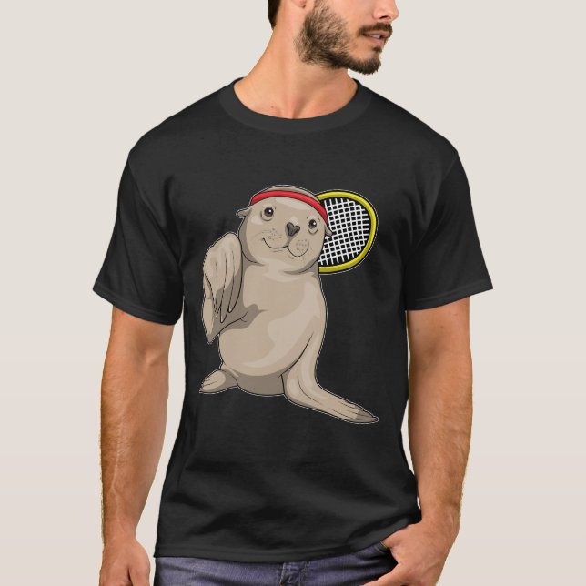 Siegel Tennis T-Shirt (Vorderseite)