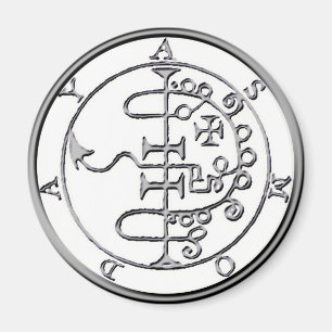 Siegel von Asmoday Asmodeus Magnet