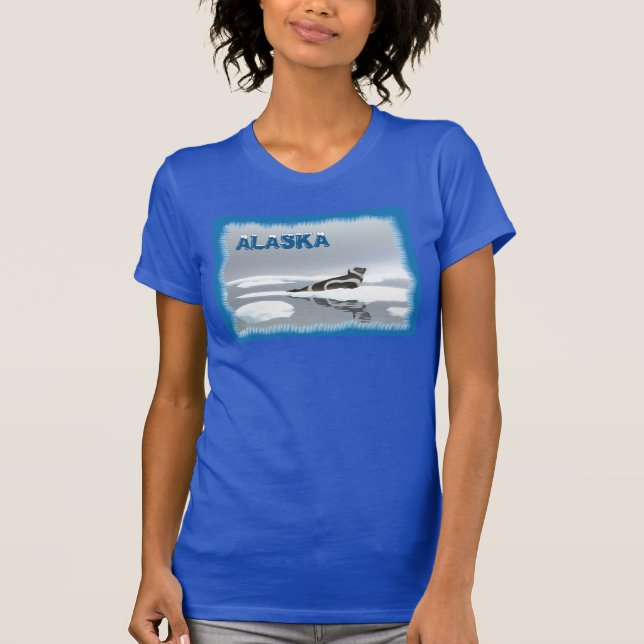 Siegel von Band auf Eis T-Shirt (Vorderseite)