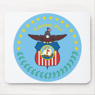 Siegel von Columbus, Ohio Mousepad