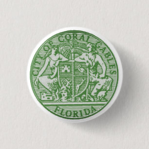 Siegel von Coral Gables, Florida Button