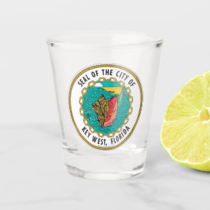 Siegel von Key West, Florida Shot Glass Schnapsglas