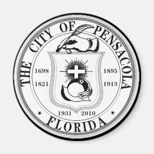 Siegel von Pensacola, Florida Magnet