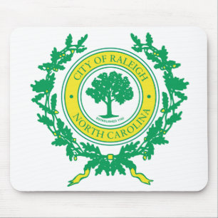 Siegel von Raleigh, North Carolina Mousepad