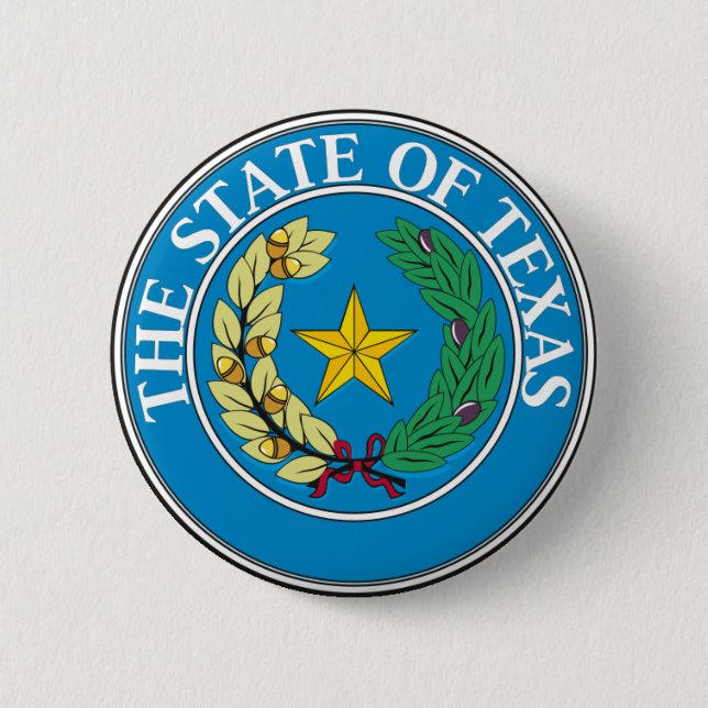 Siegel von Texas Button (Vorderseite)