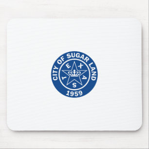 Siegel von Zuckerland (Texas) Mousepad