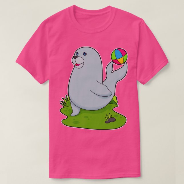 Siegel Wasserpolo T-Shirt (Design vorne)