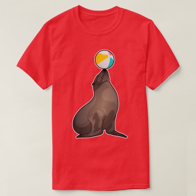 Siegel Wasserpolo Wassersport T-Shirt (Design vorne)