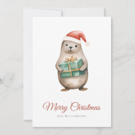 Siegel Weihnachtsgrüße Feiertagskarte