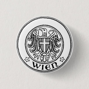 Siegel Wien, ÖSTERREICH Button