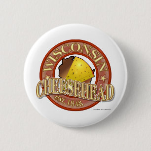 Siegel Wisconsins Cheesehead Button