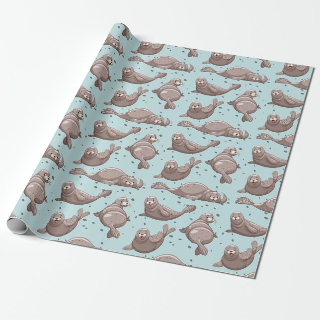 Siegel Wrapping Paper Geschenkpapier (Ungerollt)