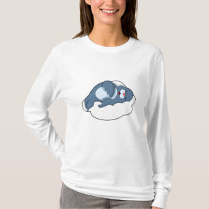 Siegel zum Schlafen in der Cloud T-Shirt