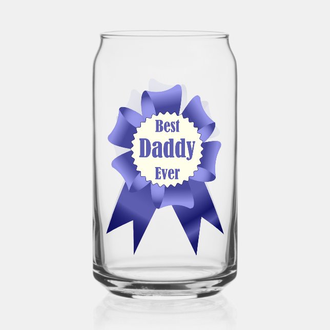Sieger des besten Daddy-Jungs-Awards für das Pater Dosenglas (Vorderseite)