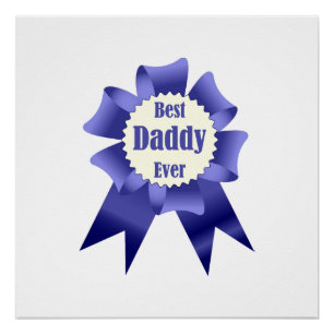 Sieger des besten Daddy-Jungs-Awards für das Pater Poster