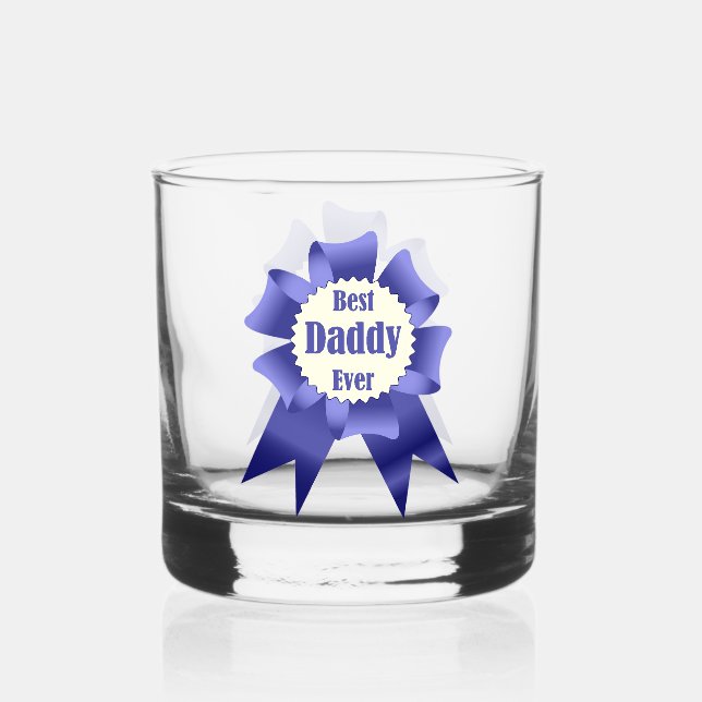 Sieger des besten Daddy-Jungs-Awards für das Pater Whiskyglas (Rückseite)