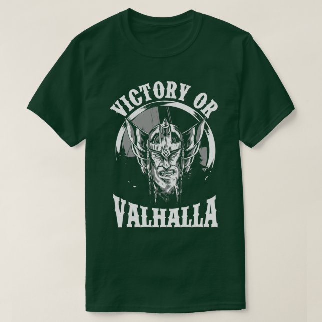 Sieger oder Valhalla viking Classic TShirt (Design vorne)