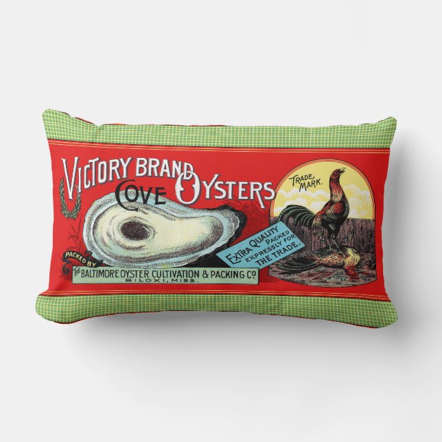 Sieger Oysters Lumbar Pillow Lendenkissen (Vorderseite)