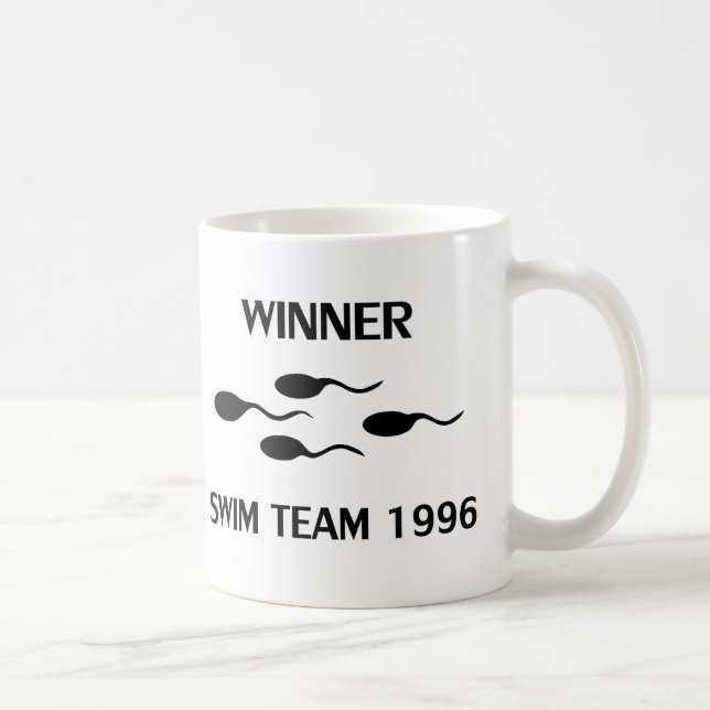 Sieger-Schwimmteamikone 1996 Kaffeetasse (Rechts)