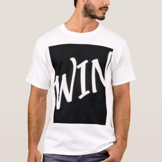 Siegermotiv-T-Shirt mit typografischem Design T-Shirt