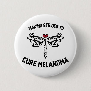 Siegers-Melanom-Forschungsteam-Knopf Button