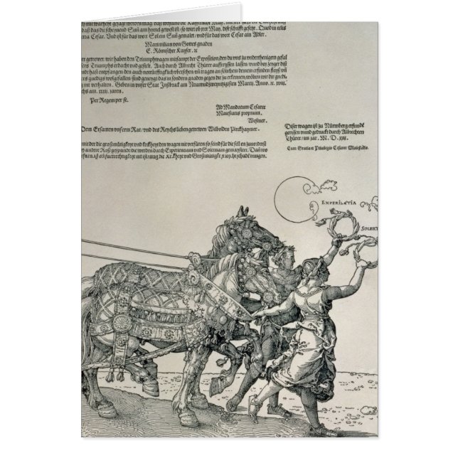SiegesChariot des Kaisers Maximilian I (Vorne)