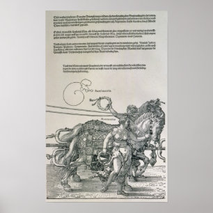 SiegesChariot des Kaisers Maximilian I Poster