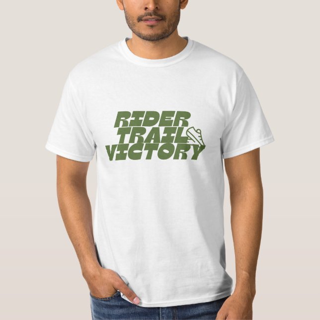 Siegessport auf dem Reitweg T-Shirt (Vorderseite)