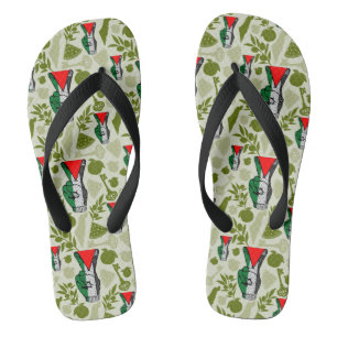 Siegessymbol Hand Widerstand Rot Dreieck Symbol Flip Flops
