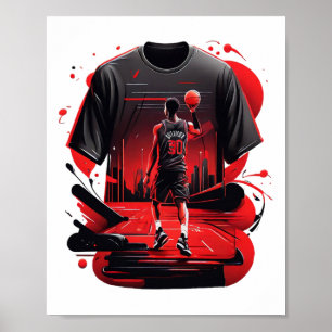 Siegreiche Basketballträume Poster