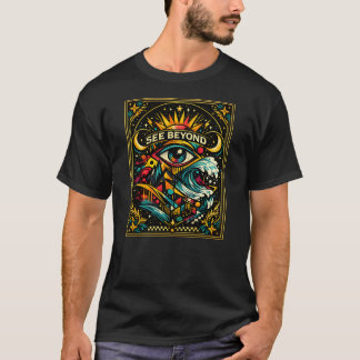 SIEH ÜBER DAS OFFENSICHTLICHE HINAUS — Visionäres T-Shirt