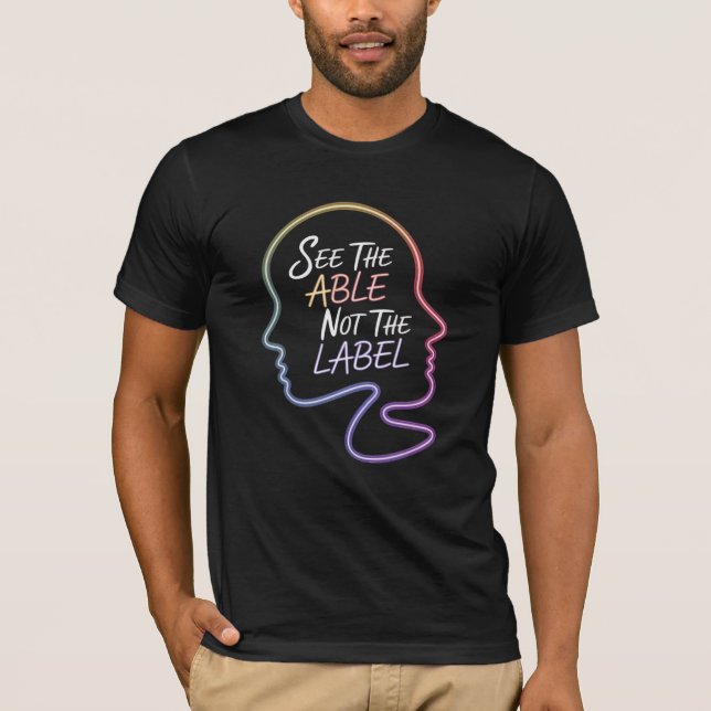 Siehe Able, nicht das Label T-Shirt (Vorderseite)