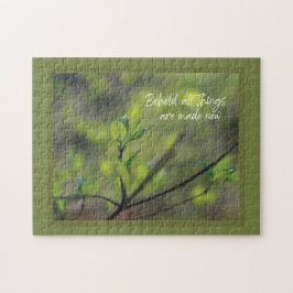 Siehe, alles ist neu Dogwood-Puzzle