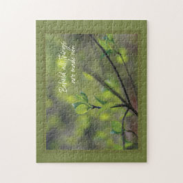 Siehe, alles ist neu Dogwood-Puzzle