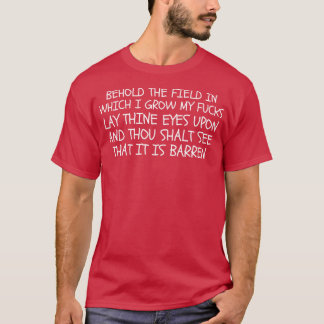 Siehe das Feld Funny Medieval Meme T-Shirt