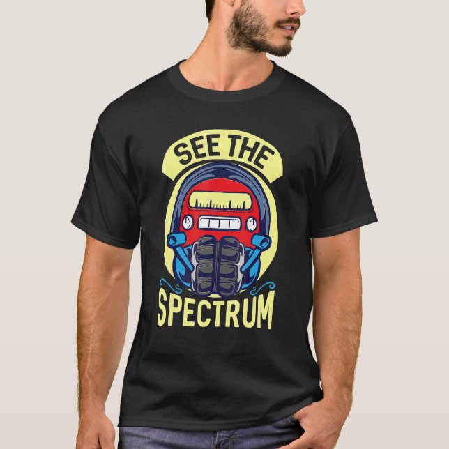 Siehe Funkspektrum Amateur T-Shirt (Vorderseite)
