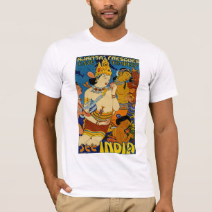 Siehe Indien ~ Ajanta Frescoes T-Shirt