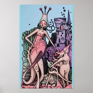 Siehe Munkee Nockawff - Ken Gage Art Poster