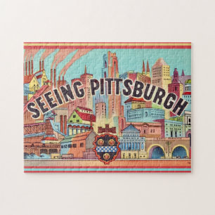 Siehe Pittsburgh Illustriert 11x14