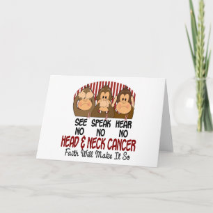 Siehe Speak Hear No Head and Neck Cancer 1 Karte
