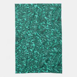 Sieht aus wie ein Jadegrün mit einer Wandstruktur Geschirrtuch