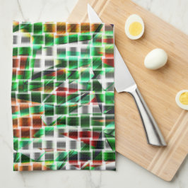 Sieht aus wie ein Korb über einem Foto Gras Geschirrtuch