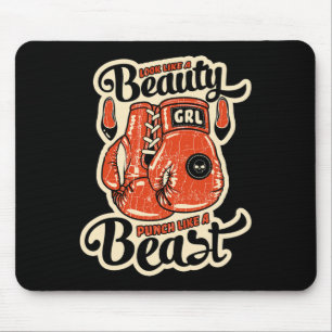 Sieht aus wie eine Schönheit, schlägt wie ein Bies Mousepad