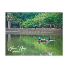 Siem Reap, Kambodscha Postkarte