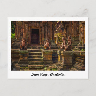 Siem Reap, Kambodscha Postkarte